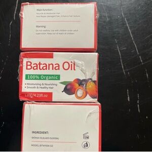 Batana Oil 100% Organic Hair Oil - Red & Green Packaging